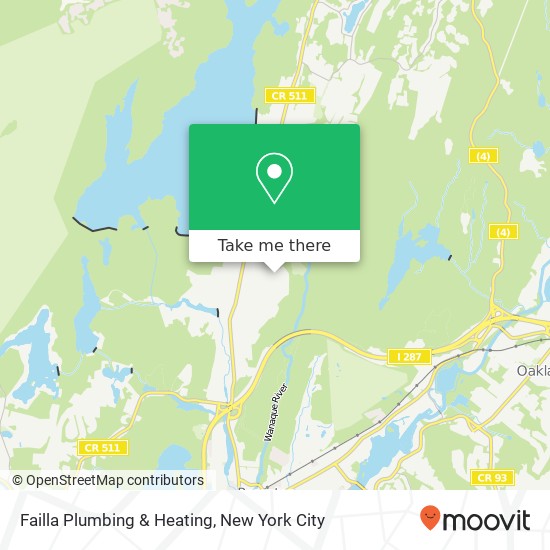 Failla Plumbing & Heating map