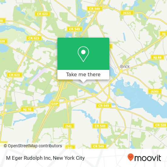 Mapa de M Eger Rudolph Inc