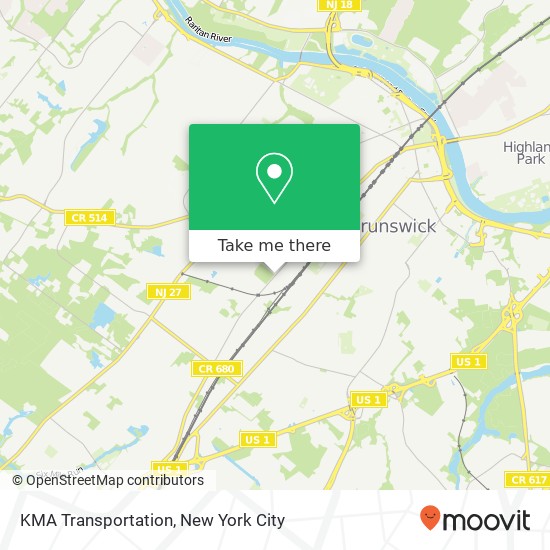 KMA Transportation map