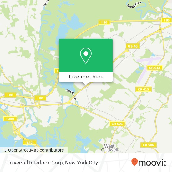 Universal Interlock Corp map