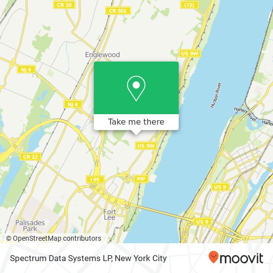 Mapa de Spectrum Data Systems LP