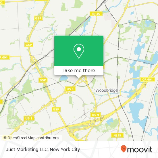 Mapa de Just Marketing LLC