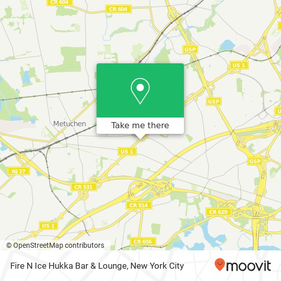 Mapa de Fire N Ice Hukka Bar & Lounge