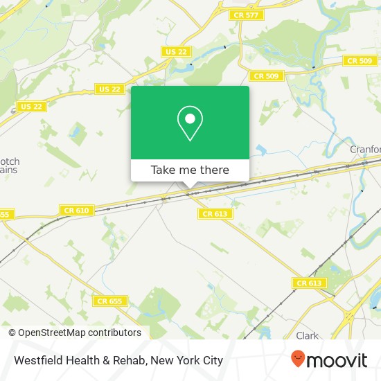 Mapa de Westfield Health & Rehab