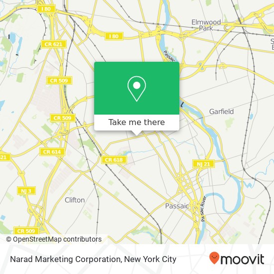 Mapa de Narad Marketing Corporation