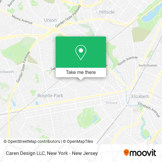 Mapa de Caren Design LLC
