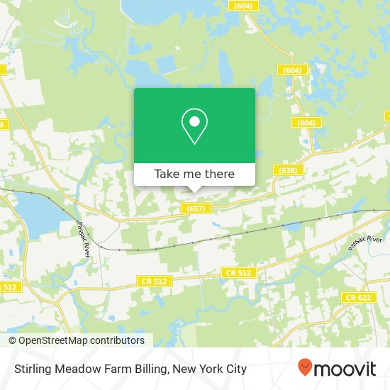 Mapa de Stirling Meadow Farm Billing