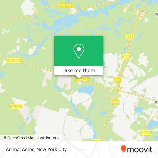 Animal Acres map
