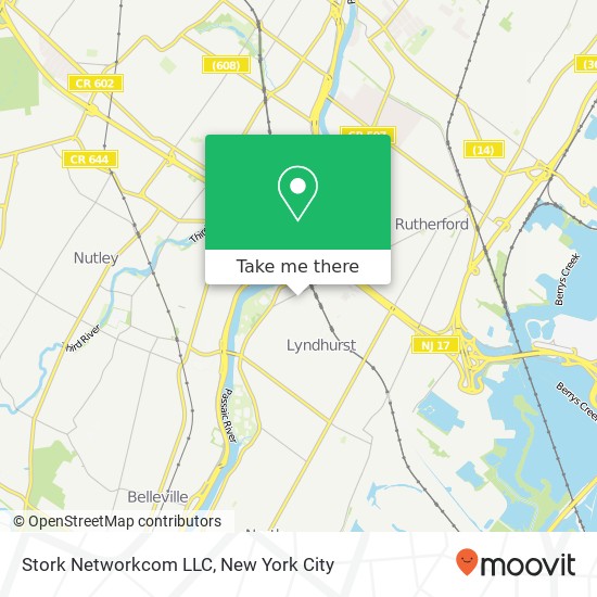 Mapa de Stork Networkcom LLC