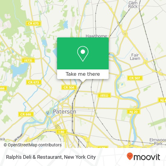 Ralph's Deli & Restaurant map
