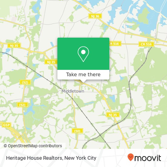 Mapa de Heritage House Realtors