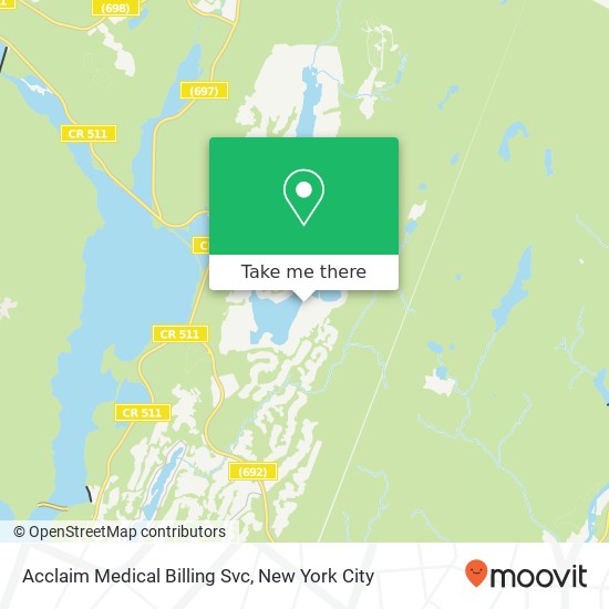 Acclaim Medical Billing Svc map