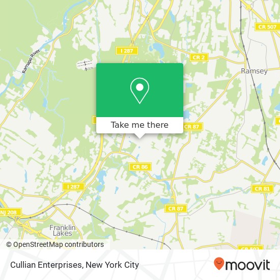 Cullian Enterprises map
