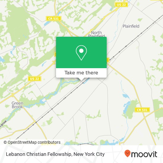 Lebanon Christian Fellowship map