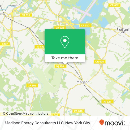 Madison Energy Consultants LLC map