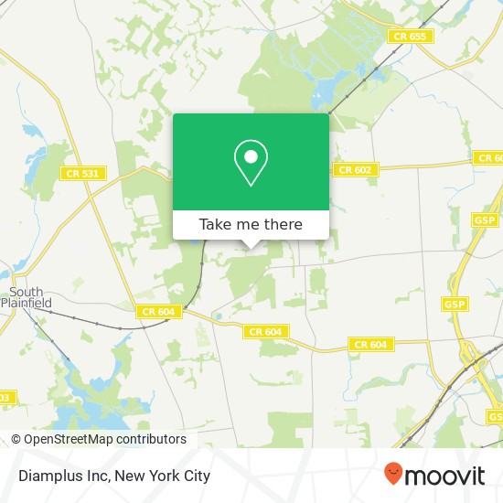 Diamplus Inc map