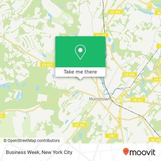 Business Week map