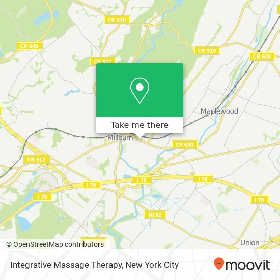 Mapa de Integrative Massage Therapy