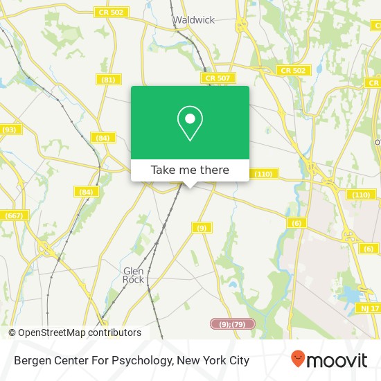 Bergen Center For Psychology map