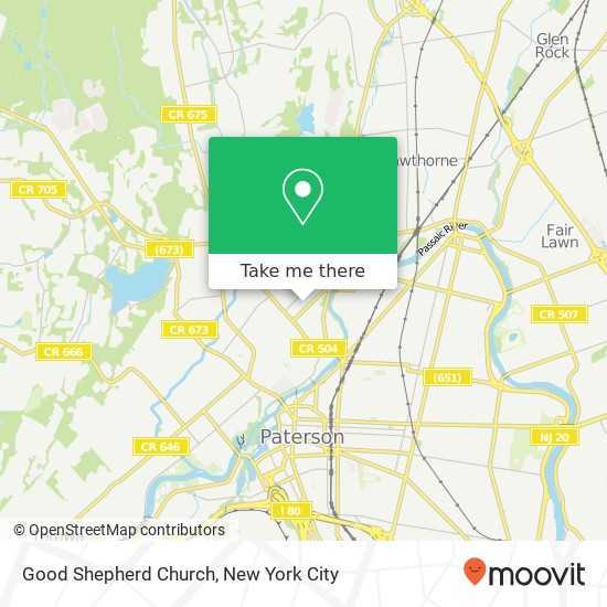 Good Shepherd Church map