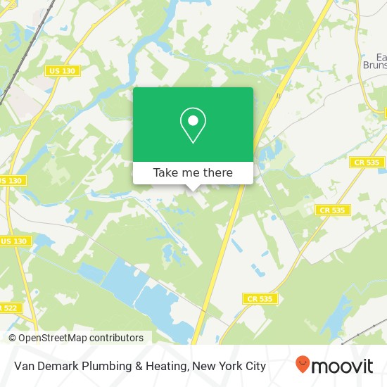 Mapa de Van Demark Plumbing & Heating