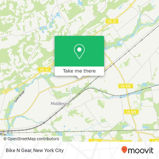 Mapa de Bike N Gear