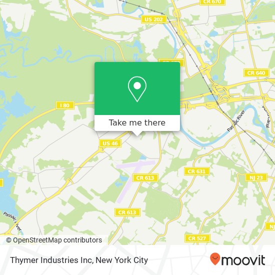 Thymer Industries Inc map