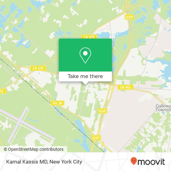 Mapa de Kamal Kassis MD