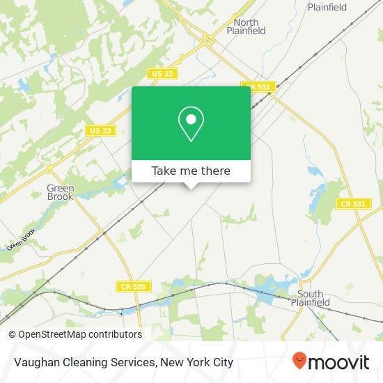 Mapa de Vaughan Cleaning Services