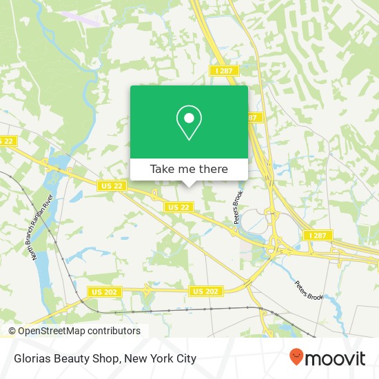 Glorias Beauty Shop map
