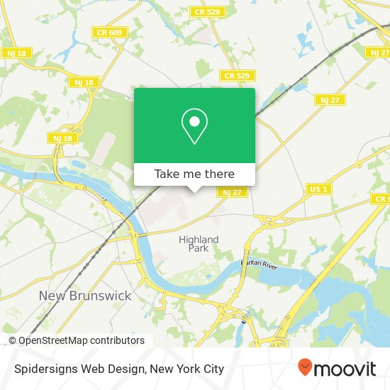 Spidersigns Web Design map