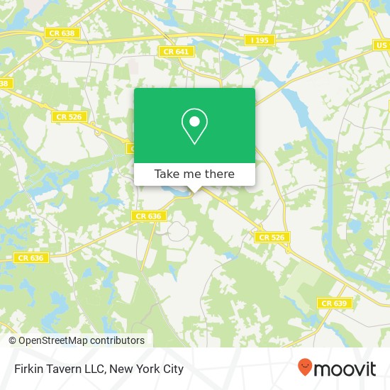 Mapa de Firkin Tavern LLC