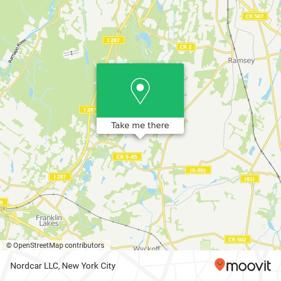 Nordcar LLC map