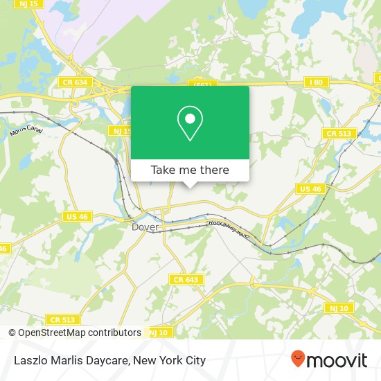 Mapa de Laszlo Marlis Daycare