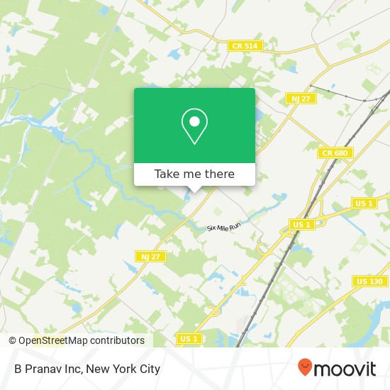 B Pranav Inc map