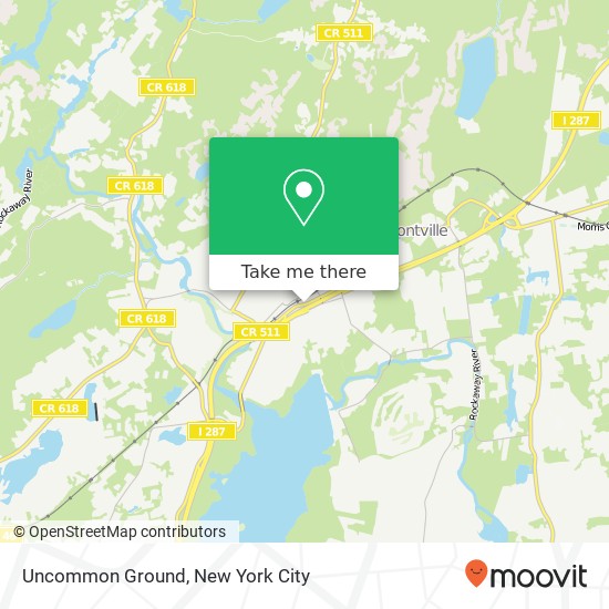 Uncommon Ground map