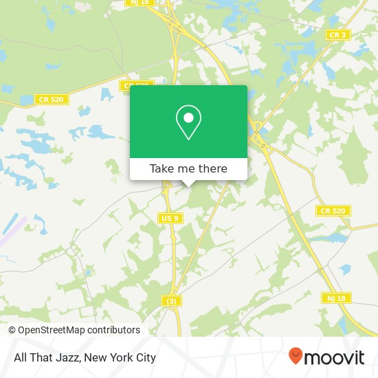 Mapa de All That Jazz