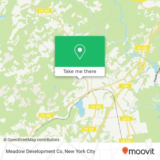 Meadow Development Co map