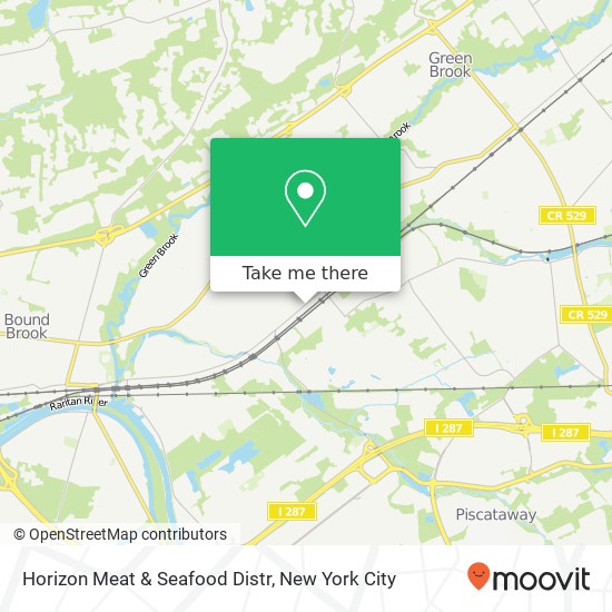 Mapa de Horizon Meat & Seafood Distr