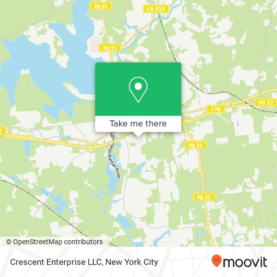 Mapa de Crescent Enterprise LLC