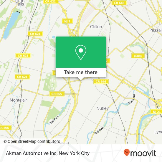 Mapa de Akman Automotive Inc