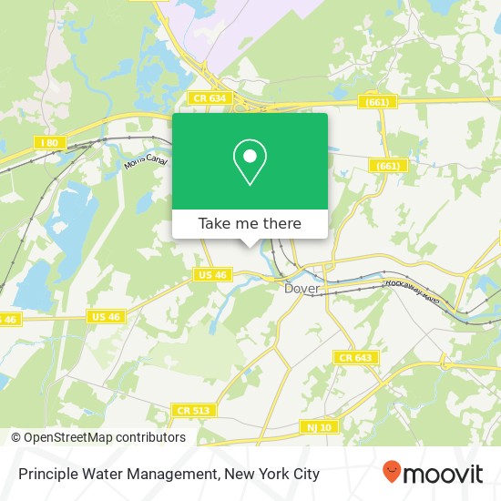 Principle Water Management map