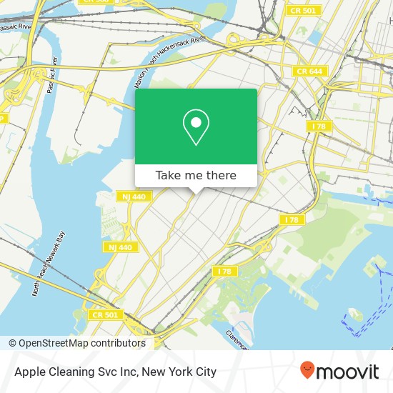 Apple Cleaning Svc Inc map