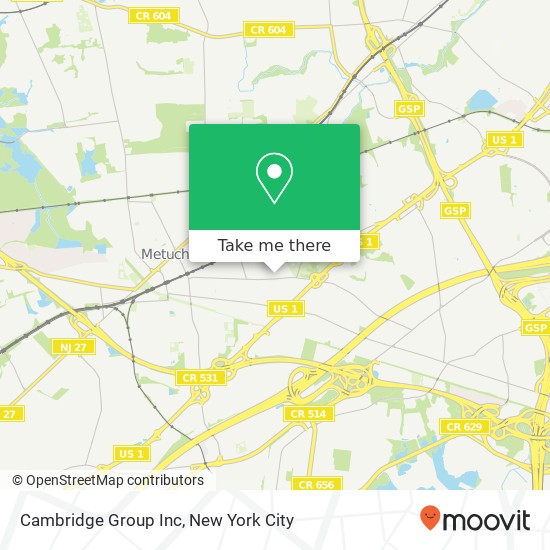 Cambridge Group Inc map