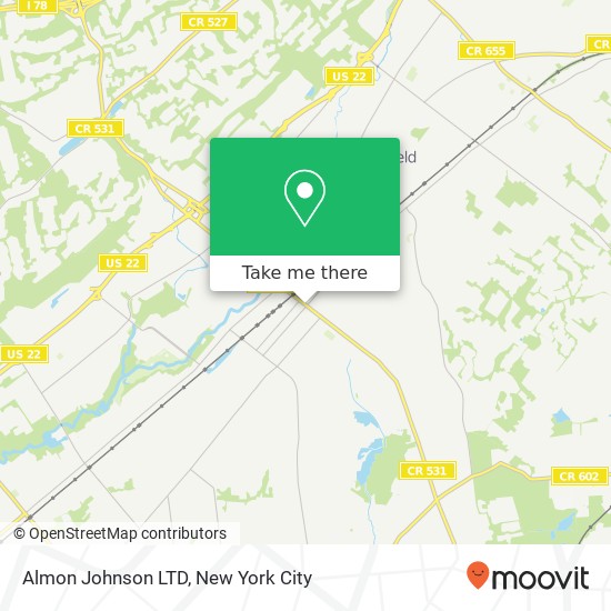 Mapa de Almon Johnson LTD