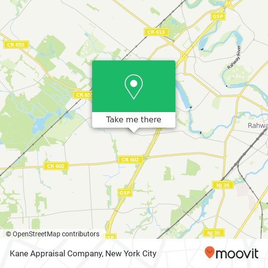 Mapa de Kane Appraisal Company