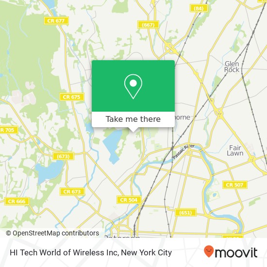 HI Tech World of Wireless Inc map
