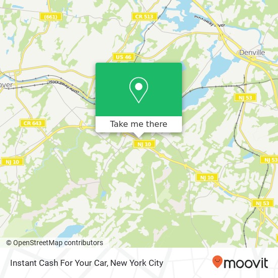 Instant Cash For Your Car map