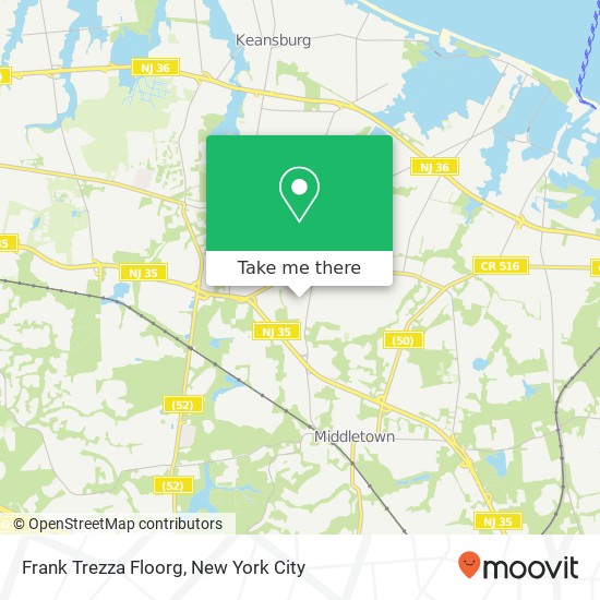Frank Trezza Floorg map