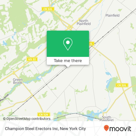 Champion Steel Erectors Inc map